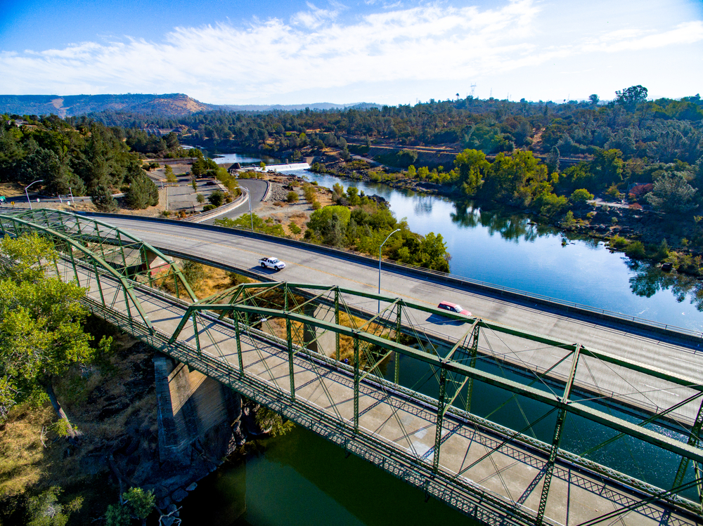 Two bridges in Chico California