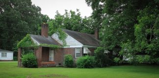abandoned house
