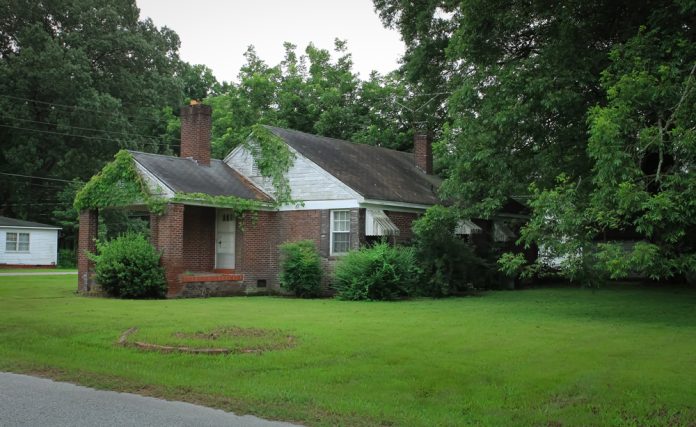 abandoned house
