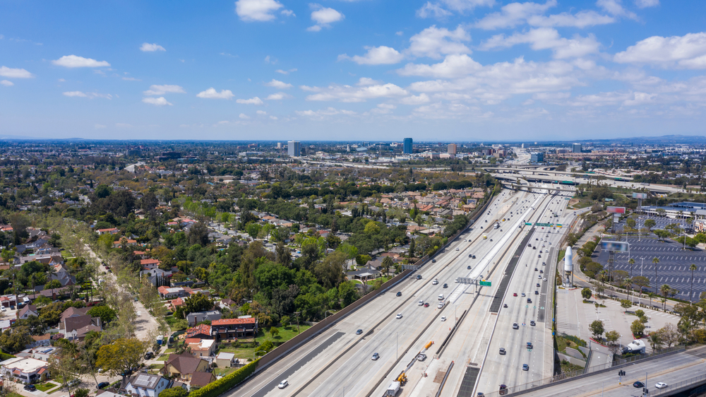 freeway in santa ana