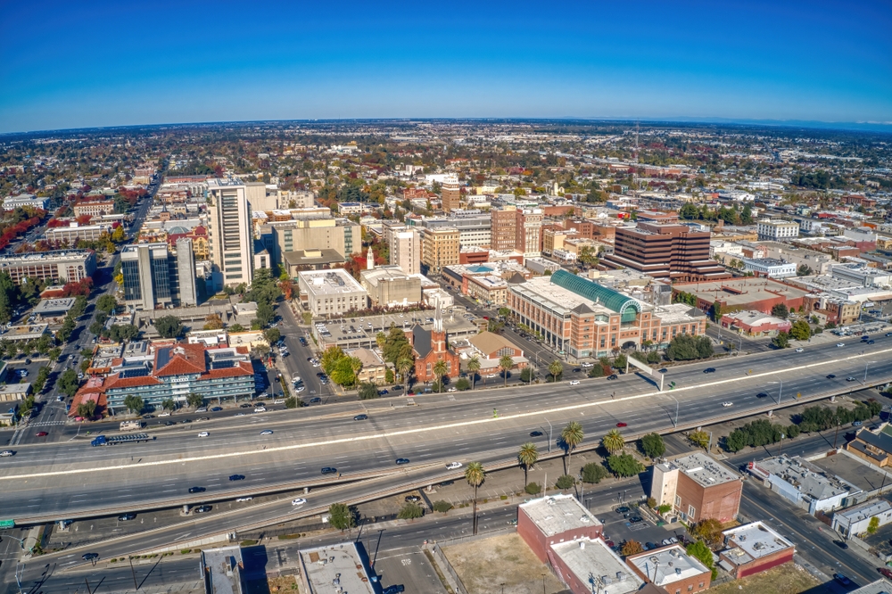 freeway in stockton