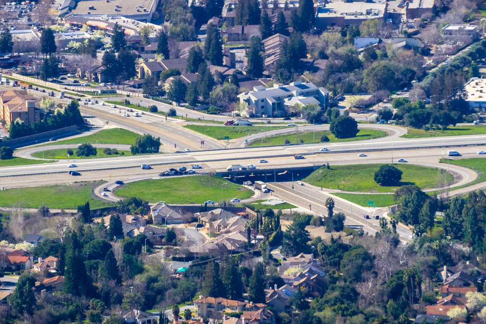 highway interchange in fremont ca