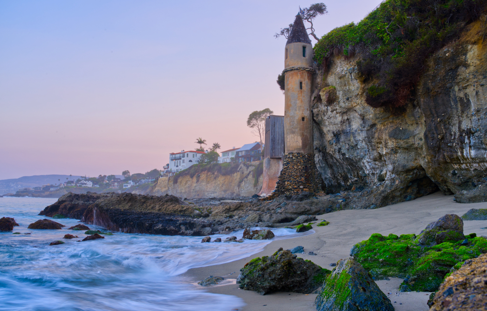 victoria beach pirate tower