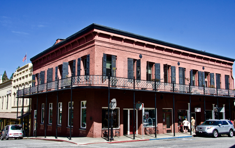 nevada city downtown